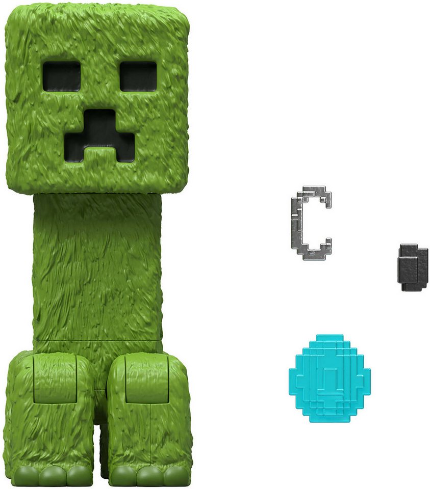 Mattel® Actionfigur Minecraft Creeper, (Set)