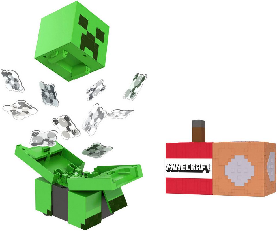 Mattel® Actionfigur MINECRAFT explodierender, ferngesteuerter Creeper, mit Licht und Sound