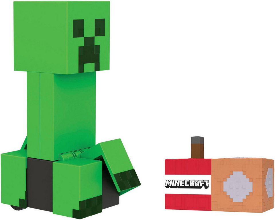 Mattel® Actionfigur MINECRAFT explodierender, ferngesteuerter Creeper, mit Licht und Sound