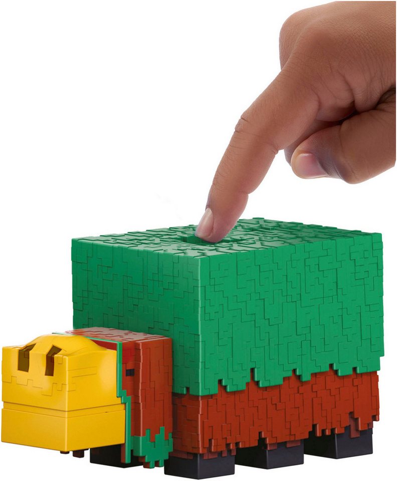 Mattel® Actionfigur Minecraft Schnüffler, mit Grunzgeräuschen