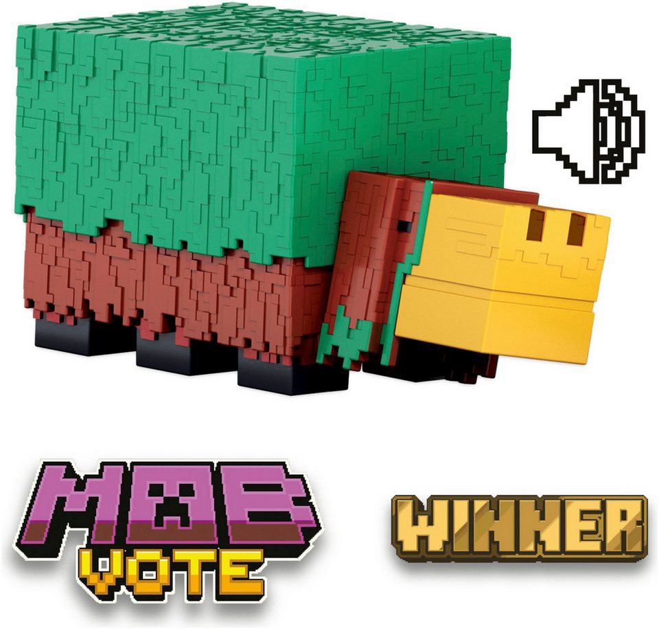 Mattel® Actionfigur Minecraft Schnüffler, mit Grunzgeräuschen