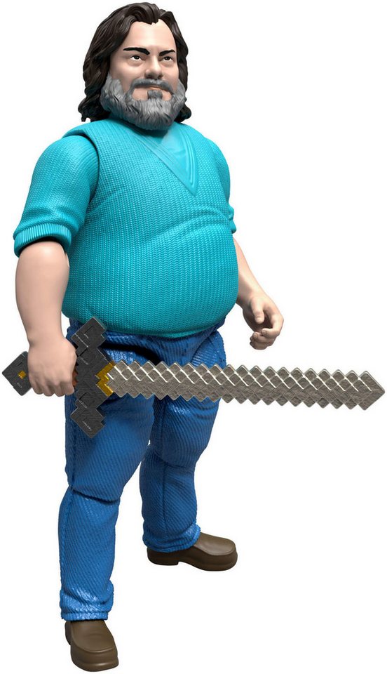 Mattel® Actionfigur Minecraft Steve, (Set)