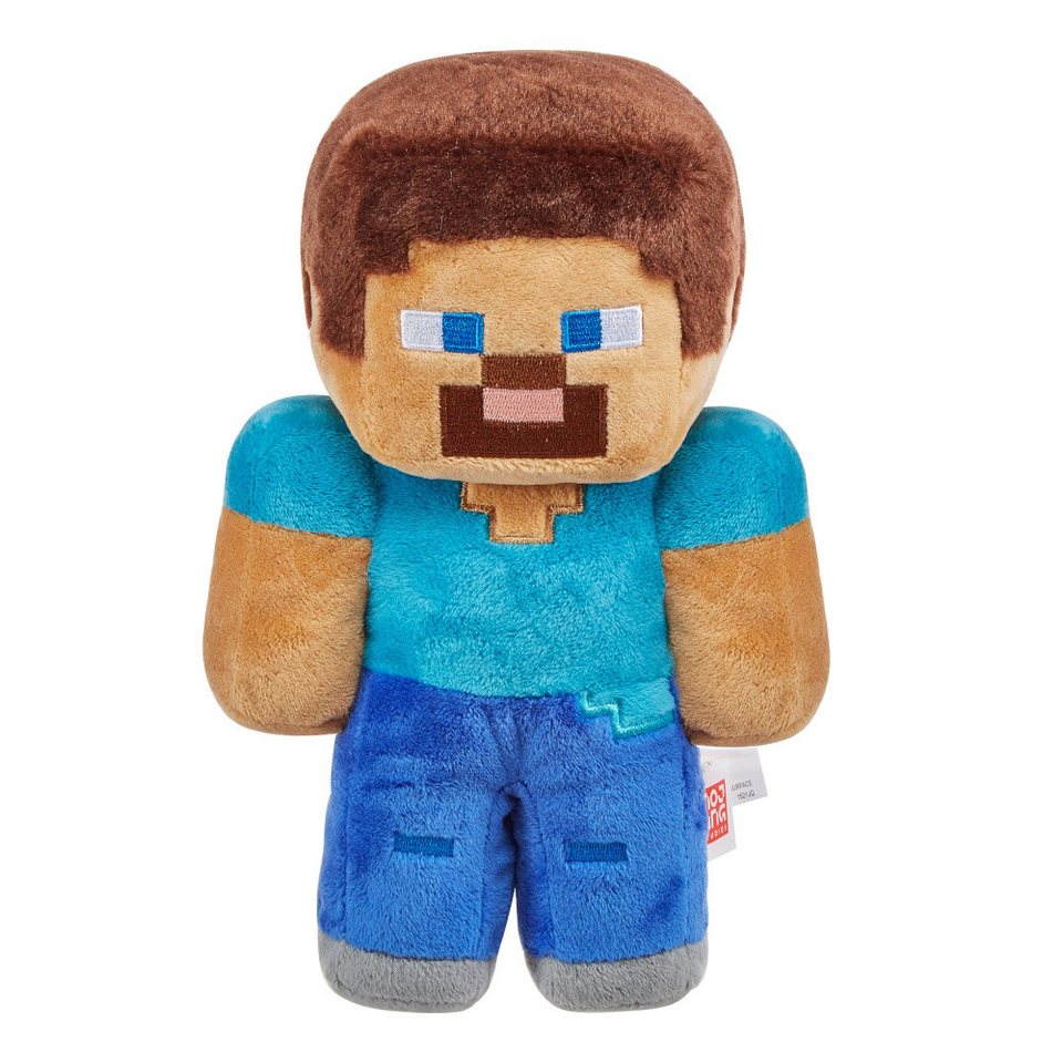 Mattel® Plüschfigur Minecraft Plüschfigur Steve 23 cm