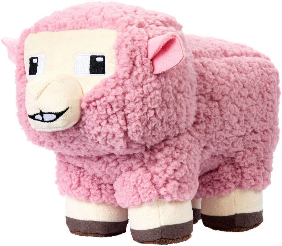 Mattel® Plüschfigur Minecraft Rosa Schaf