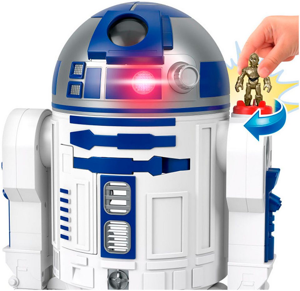 Mattel® Spielfigur Imaginext Star Wars R2D2, mit Licht- und Soundeffekten