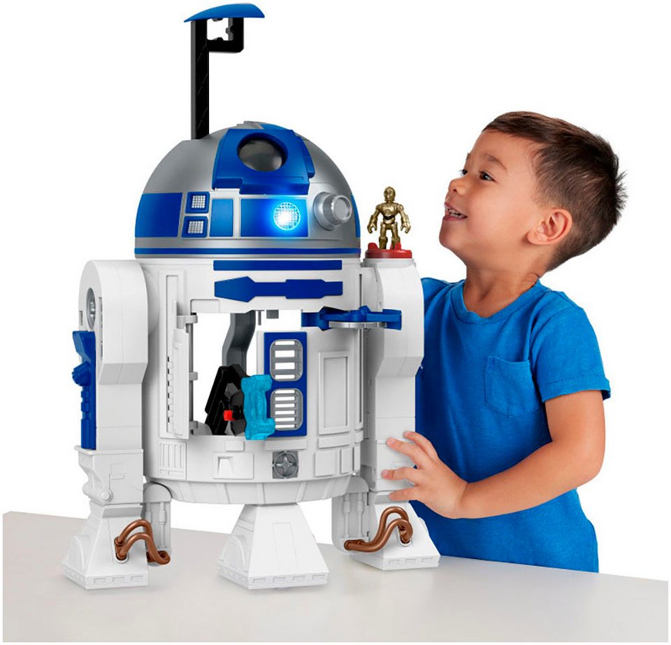 Mattel® Spielfigur Imaginext Star Wars R2D2, mit Licht- und Soundeffekten