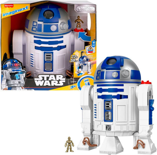Mattel® Spielfigur Imaginext Star Wars R2D2, mit Licht- und Soundeffekten