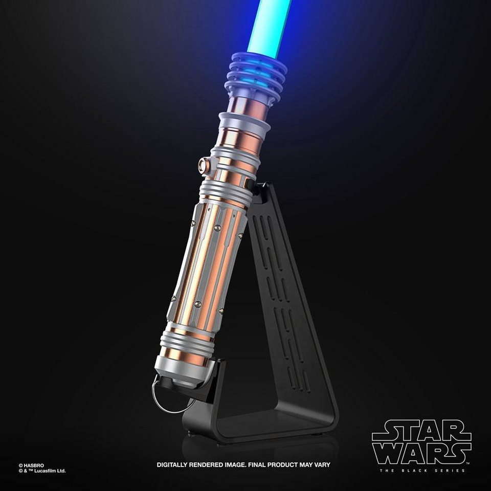 Metamorph Lichtschwert Star Wars Episode 9 The Black Series Leia Organa F, Exakte Replik von Leias blauem Lichtschwert aus Star Wars Episode 9