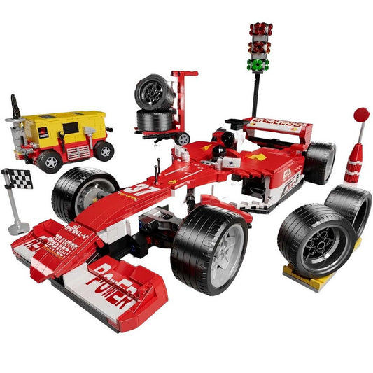 Mould King 10035 - F1 Rennwagen mit Zubehör (Mould King) Spielbausteine