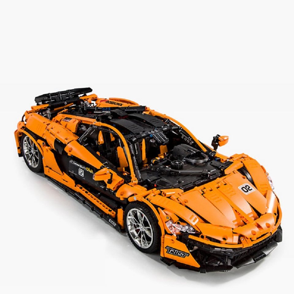 Mould King 13090S Sportwagen Modell 1:8 MOC Klemmbausteine 3228 Teile Konstruktionsspielsteine, (Set)