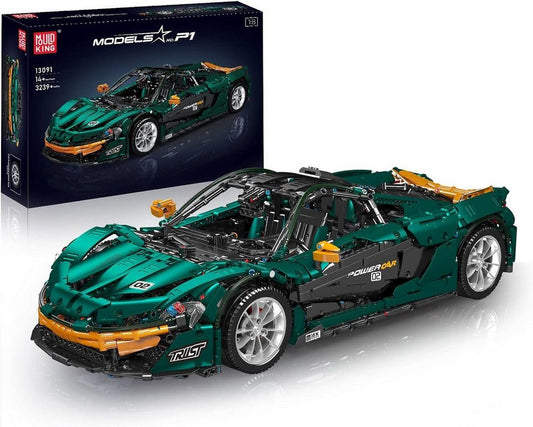 Mould King 13091 Sportwagen Statische Version Moc Klemmbausteine 3239 Teile Konstruktionsspielsteine, (Set, 3239 St)