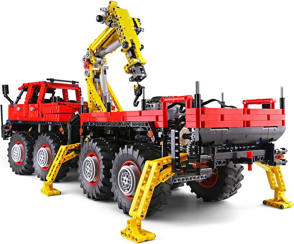 Mould King 13146 Ferngesteuerter Gelaendewagen Lkw Moc 3068 Teile Konstruktionsspielsteine, (Set, 3068 St)