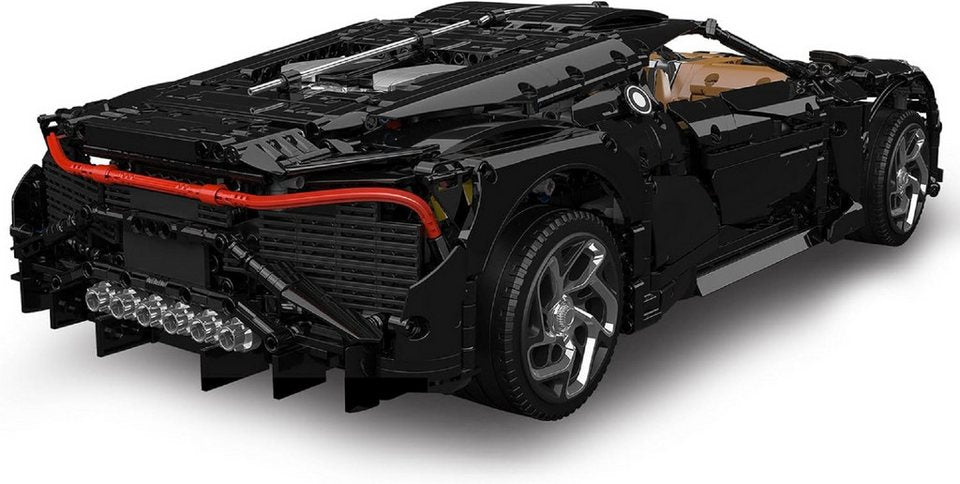 Mould King 13163S Sportwagen Modell 1:8 MOC Klemmbausteine 4688 Teile Konstruktionsspielsteine, (Set, 4688 St)