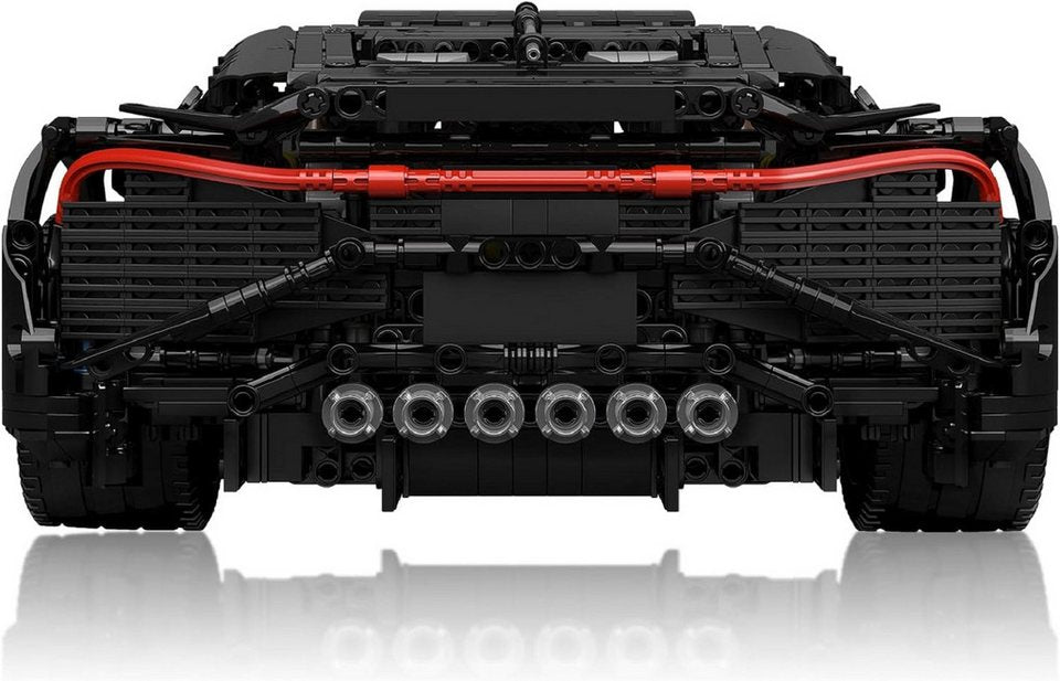 Mould King 13163S Sportwagen Modell 1:8 MOC Klemmbausteine 4688 Teile Konstruktionsspielsteine, (Set, 4688 St)