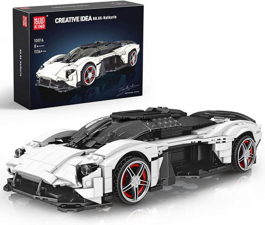 Mould King Mould King 10016 Valkyrie Super Car 1.136 Teile Konstruktions-Spielset, (1136 St)