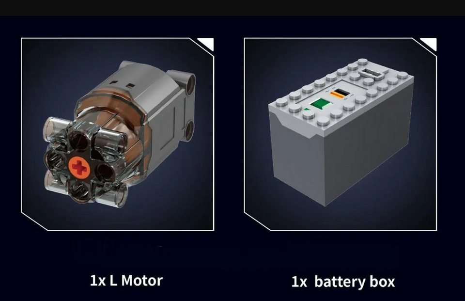 Mould King Mould King 10088S V8 Motor mit 535 Teilen mit Remote Control Konstruktions-Spielset, (535 St)