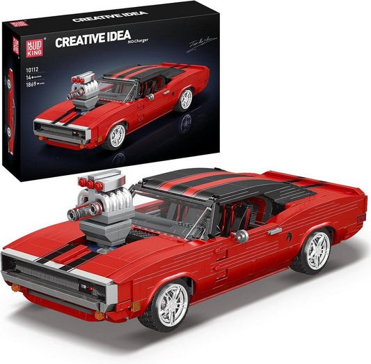 Mould King Mould King 10112 Dodge Charger 1.869 Teile Konstruktions-Spielset, (1869 St)