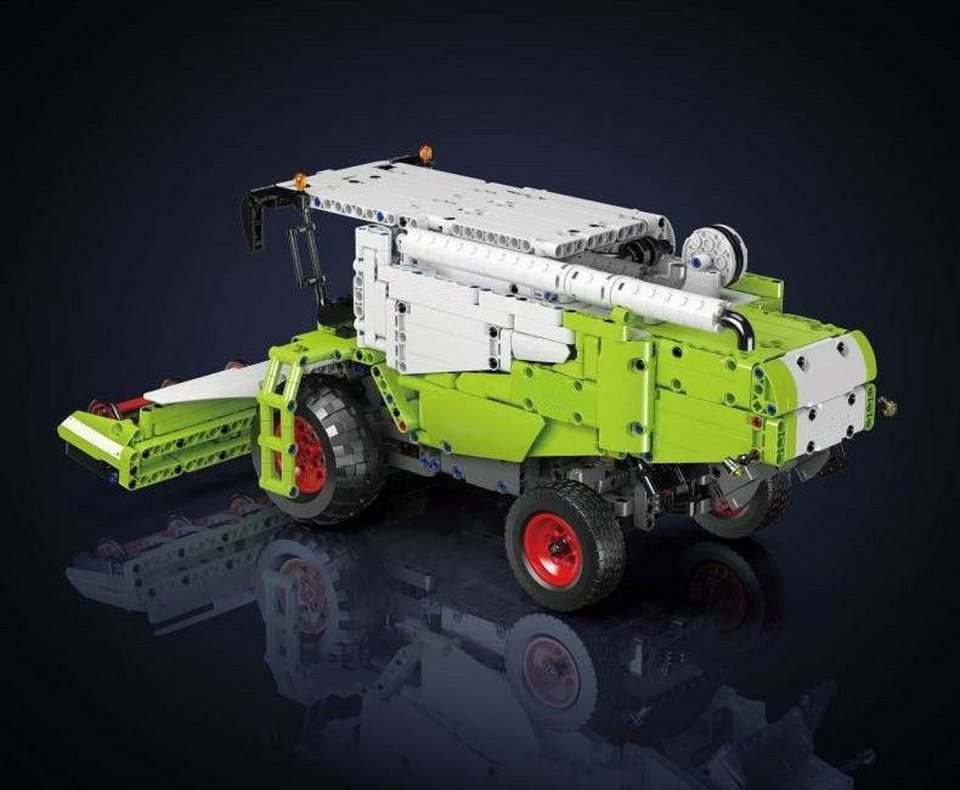 Mould King Mould King 17014 Mähdrescher 1265 Teile RC-Control Harvester Konstruktions-Spielset, (1265 St)