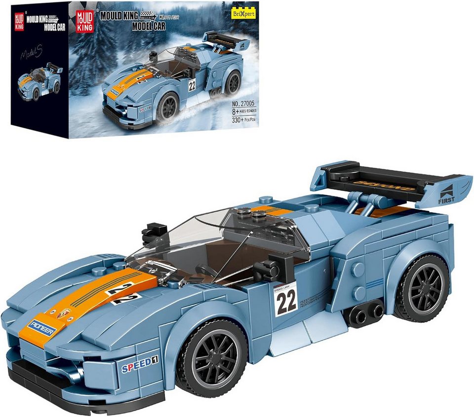 Mould King Mould King 27005 Speed Champion 918 RSR 330 Teile Konstruktions-Spielset, (330 St)