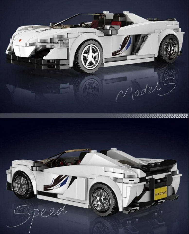 Mould King Mould King 27043 Speed Champion McLaren 650S 352 Teile Konstruktions-Spielset, (352 St)