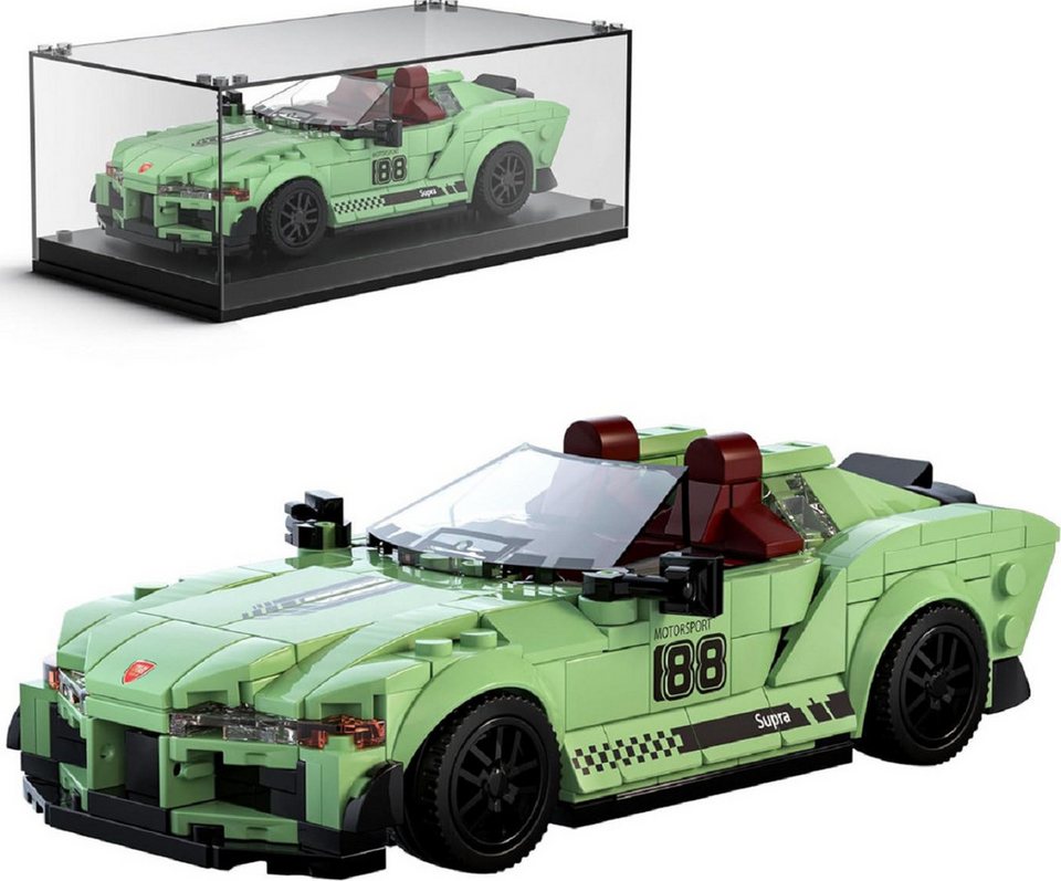 Mould King Mould King 27046S Speed Champion Supra Cabriolet 348 Teile Konstruktions-Spielset, (348 St)