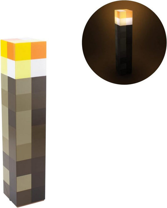 Paladone Dekolicht Minecraft Fackel-Licht, LED fest integriert, 2 Lichtmodi
