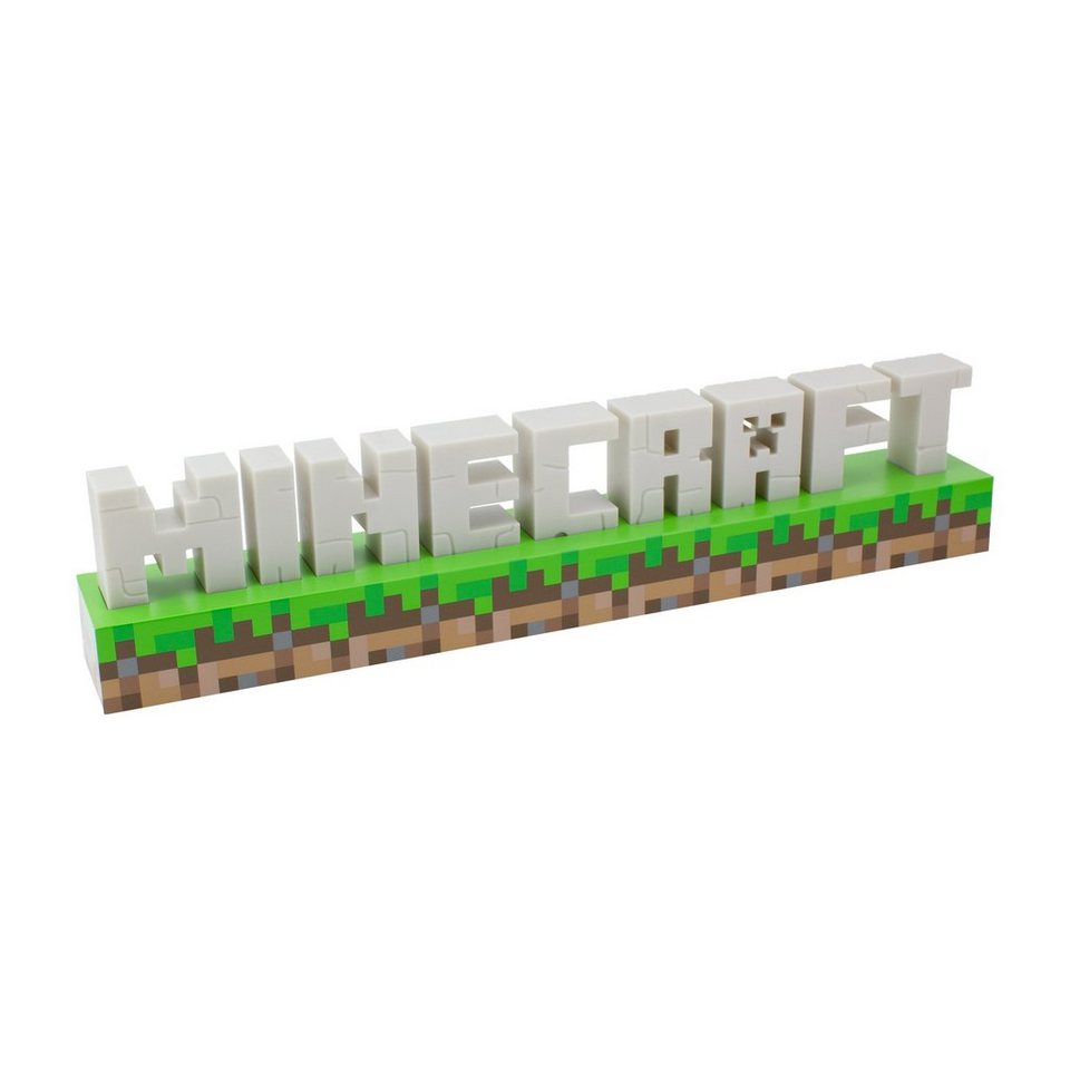 Paladone LED Dekolicht Minecraft Logo Leuchte