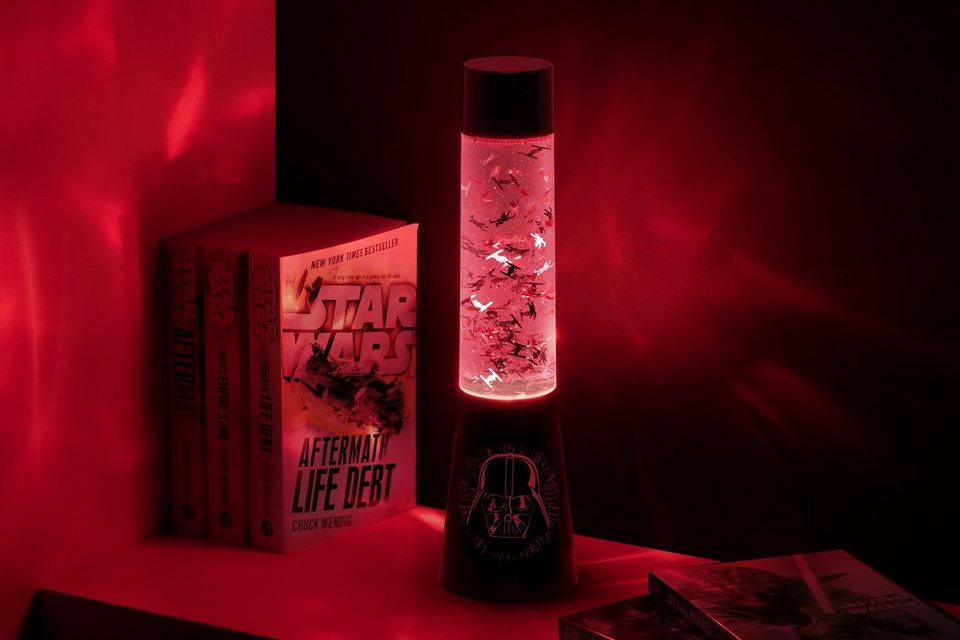 Paladone LED Dekolicht Star Wars Kunststoff Lavalampe / Glitzerlampe