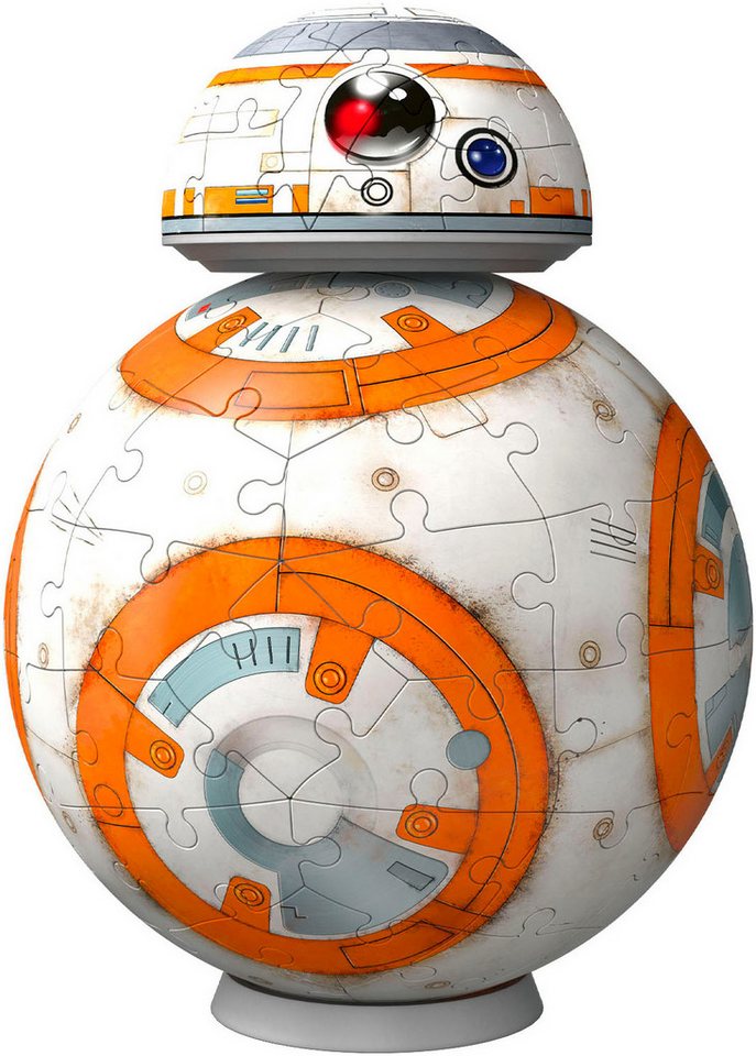 Ravensburger 3D-Puzzle Star Wars BB-8, 99 Puzzleteile, Made in Europe