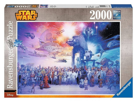 Ravensburger Puzzle Disney, Star Wars Universum, 2000 Puzzleteile, Made in Germany