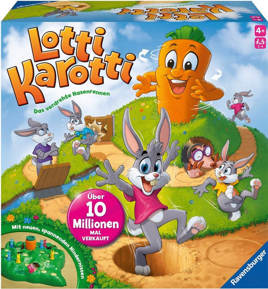 Ravensburger Spiel Lotti Karotti, Kinderspiel, Made in Europe