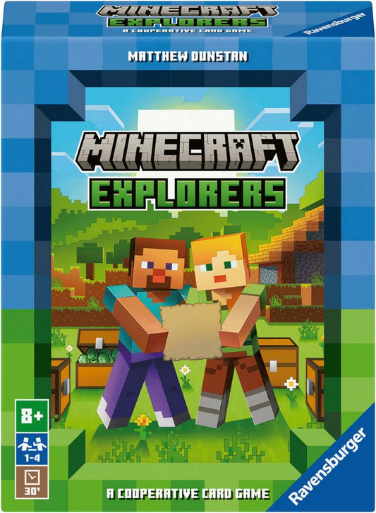 Ravensburger Spiel Minecraft Explorers, Kartenspiel, Made in Europe
