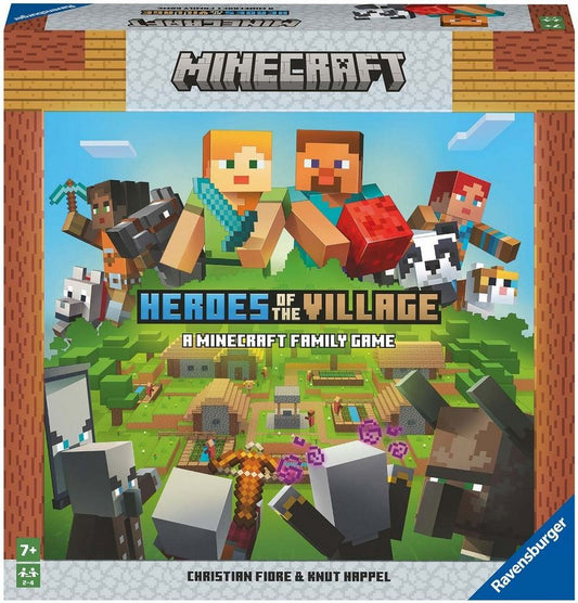 Ravensburger Spiel Minecraft Heroes of the Village, Gesellschaftsspiel, Made in Europe