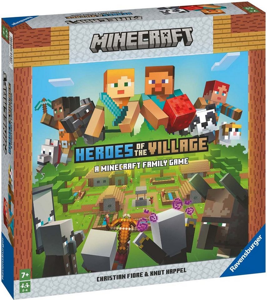 Ravensburger Spiel Minecraft Heroes of the Village, Gesellschaftsspiel, Made in Europe