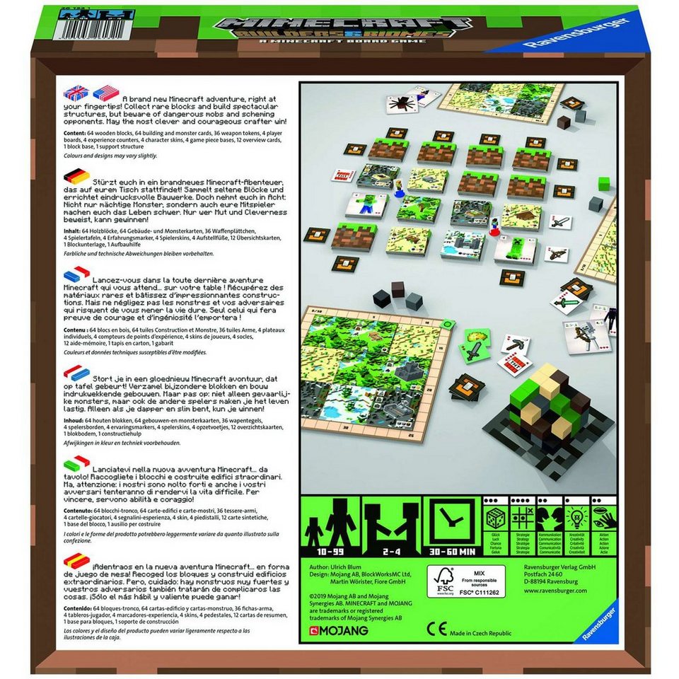 Ravensburger Spiel Ravensburger Minecraft Builder & Biomes