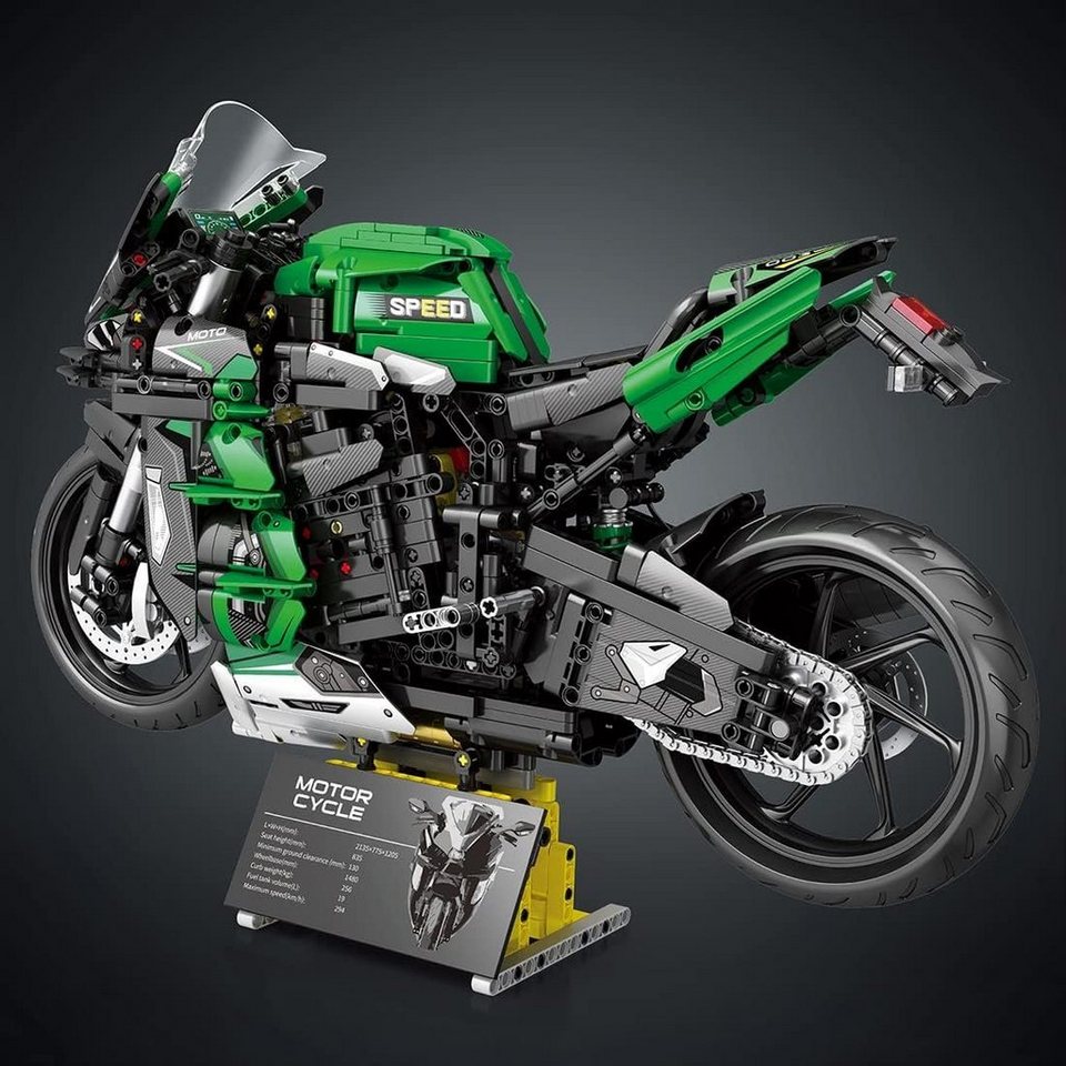 Reobrix Reobrix 570 Kawasaki - Technik Modell Konstruktionsspielsteine, (2088 St)