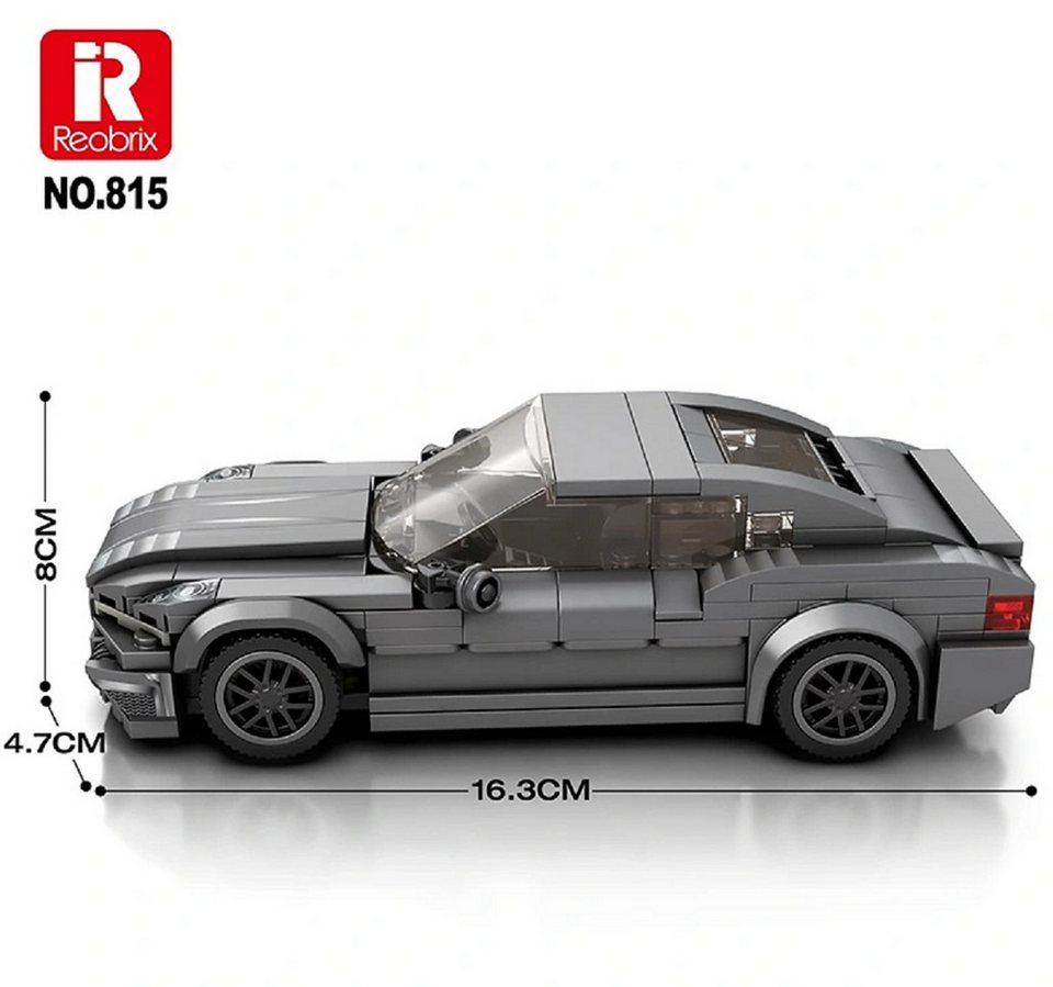 Reobrix Reobrix 815 M3 Sportscar Speed Champion 369 Teile Konstruktions-Spielset, (369 St)
