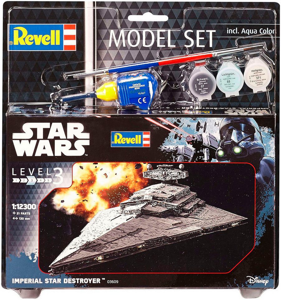 Revell® Modellbausatz Imperial Star Destroyer, Star Wars, Maßstab 1:12, Made in Europe