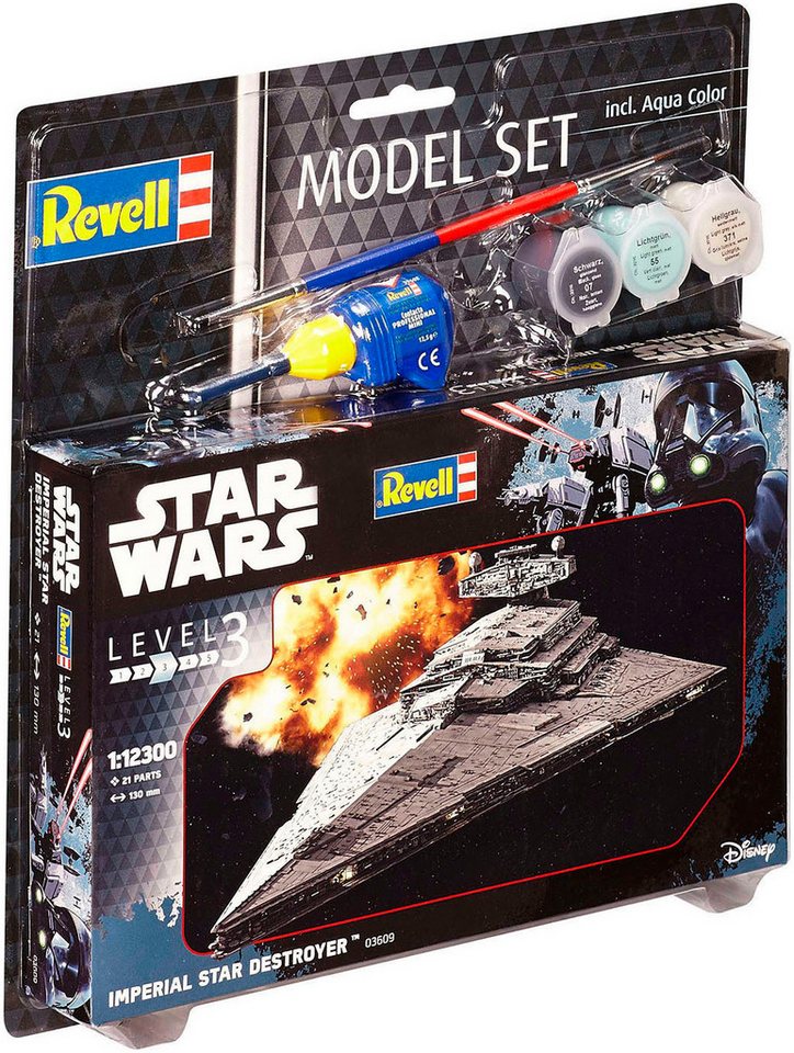 Revell® Modellbausatz Imperial Star Destroyer, Star Wars, Maßstab 1:12, Made in Europe
