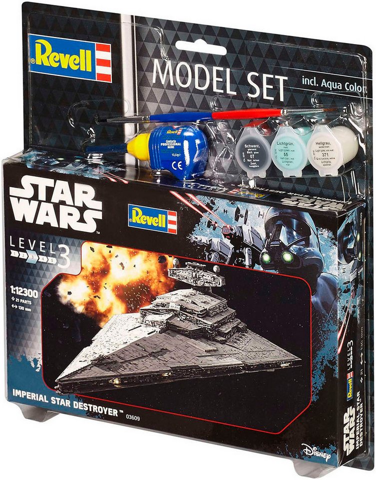 Revell® Modellbausatz Imperial Star Destroyer, Star Wars, Maßstab 1:12, Made in Europe