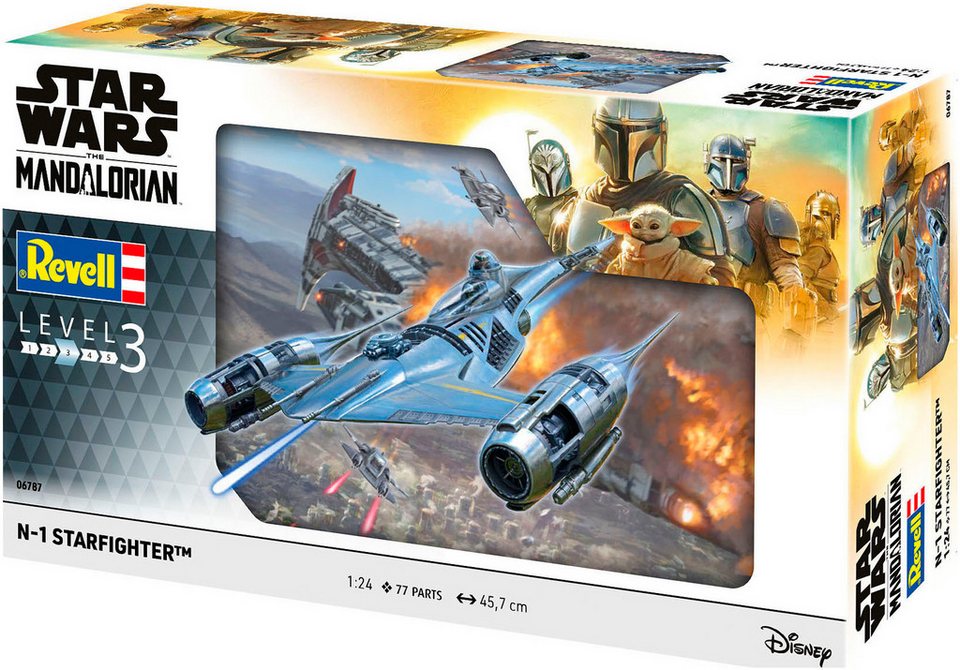 Revell® Modellbausatz N-1 Starfighter™: The Mandalorian, Maßstab 1:24, Made in Europe