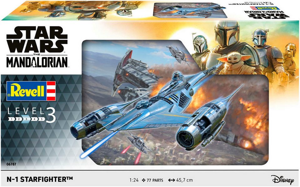 Revell® Modellbausatz N-1 Starfighter™: The Mandalorian, Maßstab 1:24, Made in Europe