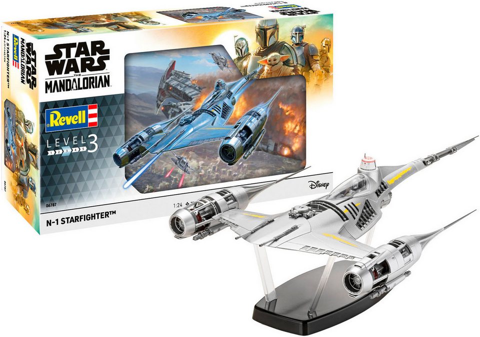 Revell® Modellbausatz N-1 Starfighter™: The Mandalorian, Maßstab 1:24, Made in Europe