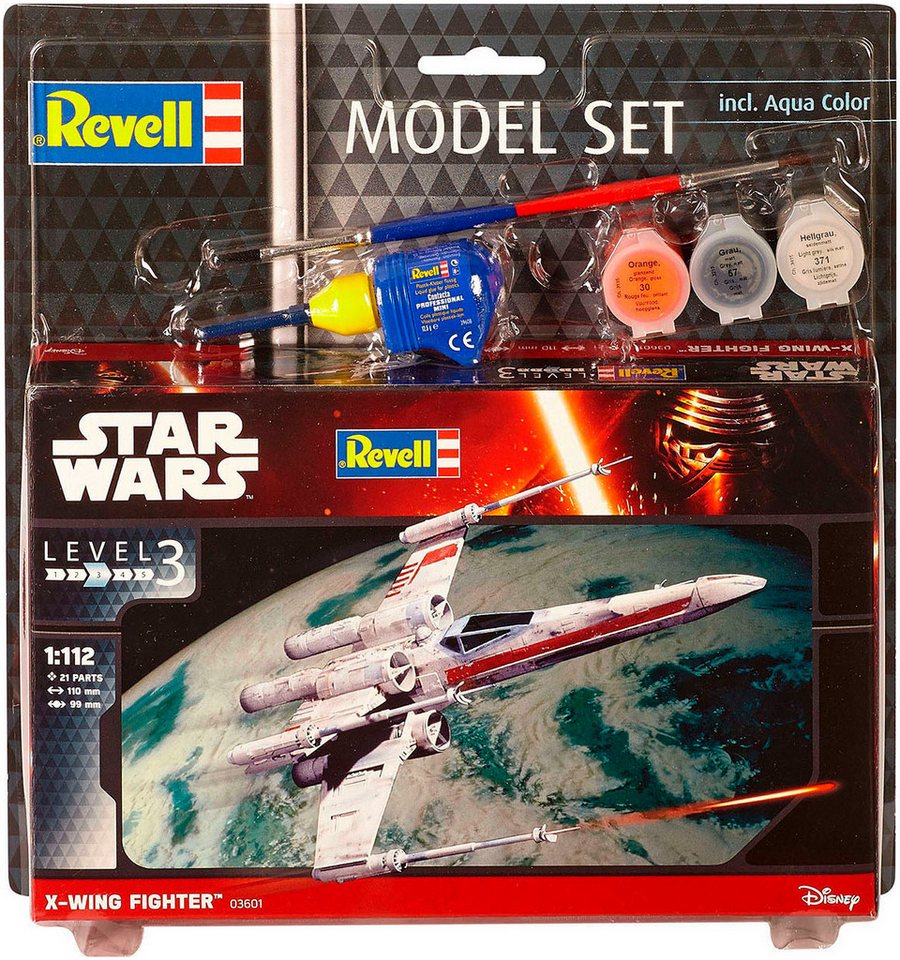 Revell® Modellbausatz X-wing Fighter, Star Wars, Made in Europe