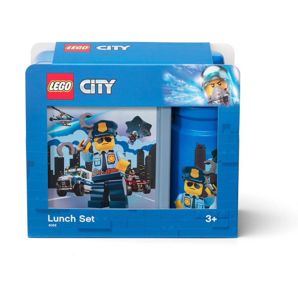 Room Copenhagen Frischhaltedose Room Copenhagen LEGO Lunch-Box Set City