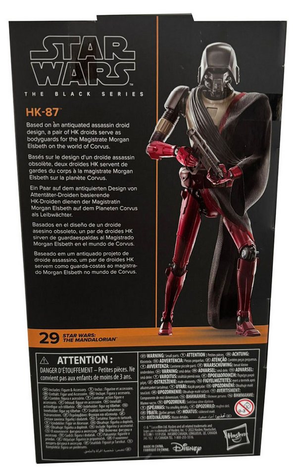 Star Wars Actionfigur Star Wars The Black Series, The Mandalorian, HK-87, Action-Figur (ca.