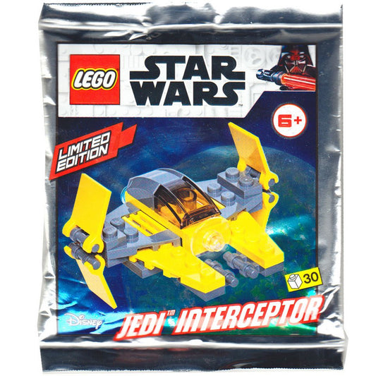 Star Wars Sammelkarte Blue Ocean - LEGO Star Wars - Sammelfigur Jedi Interceptor