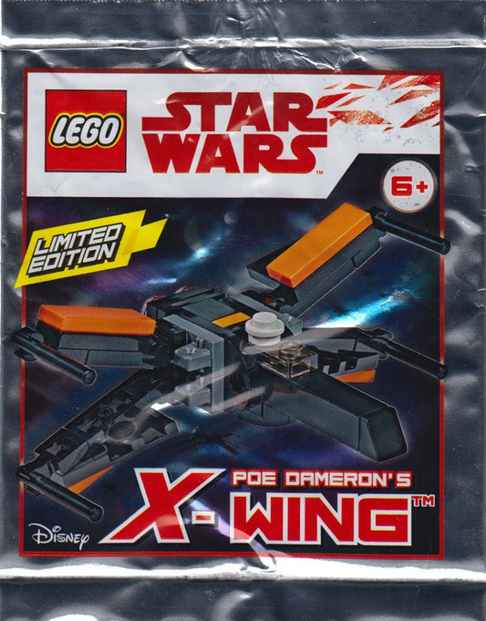 Star Wars Sammelkarte Blue Ocean - LEGO Star Wars - Sammelfigur Poe Damerons X-Wing