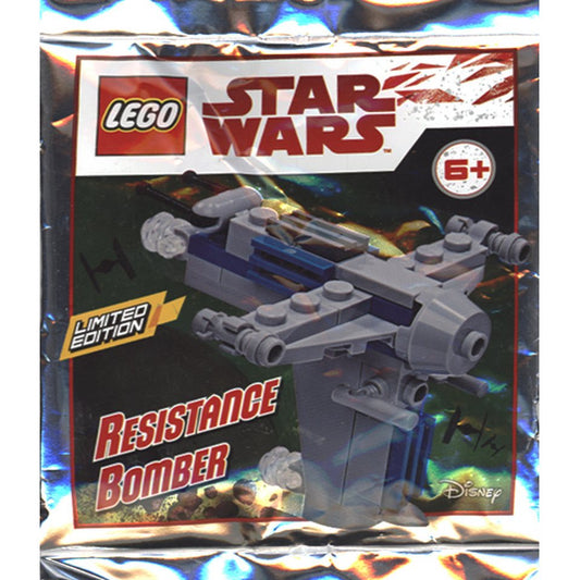 Star Wars Sammelkarte Blue Ocean - LEGO Star Wars - Sammelfigur Resistance Bomber