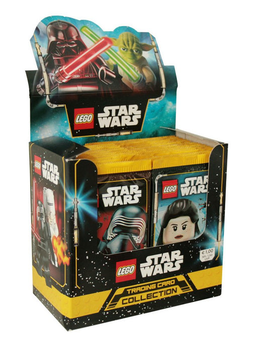 Star Wars Sammelkarte LEGO Star Wars - Serie 1 Trading Cards - 1 Display (50 Booster)